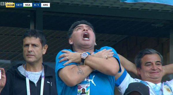 World Cup 2018: Maradona Hospitalized after Argentina-Nigeria Encounter World Cup 2018: Maradona Hospitalized after Argentina-Nigeria Encounter